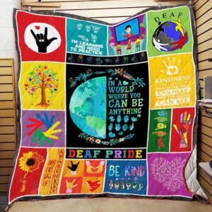 Deaf Pride Quilt -M0508-7  Quilt